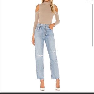 AGOLDE 90s Midrise loose fit in captured